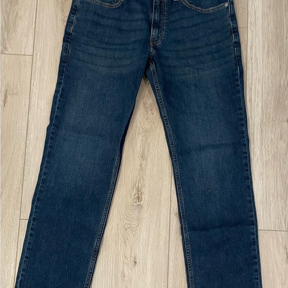Levi's Dark Blue Straight Jeans for Men